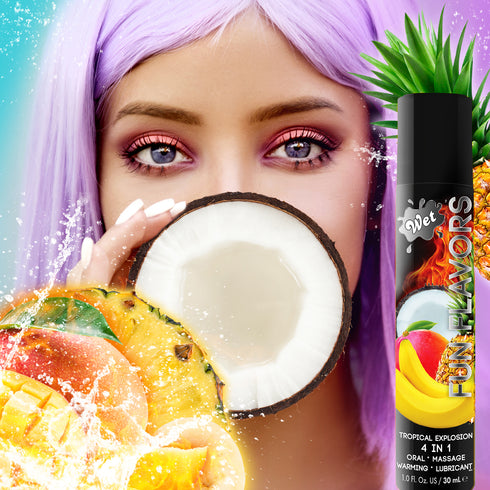 Wet Fun Flavors Tropical Explosion Warming